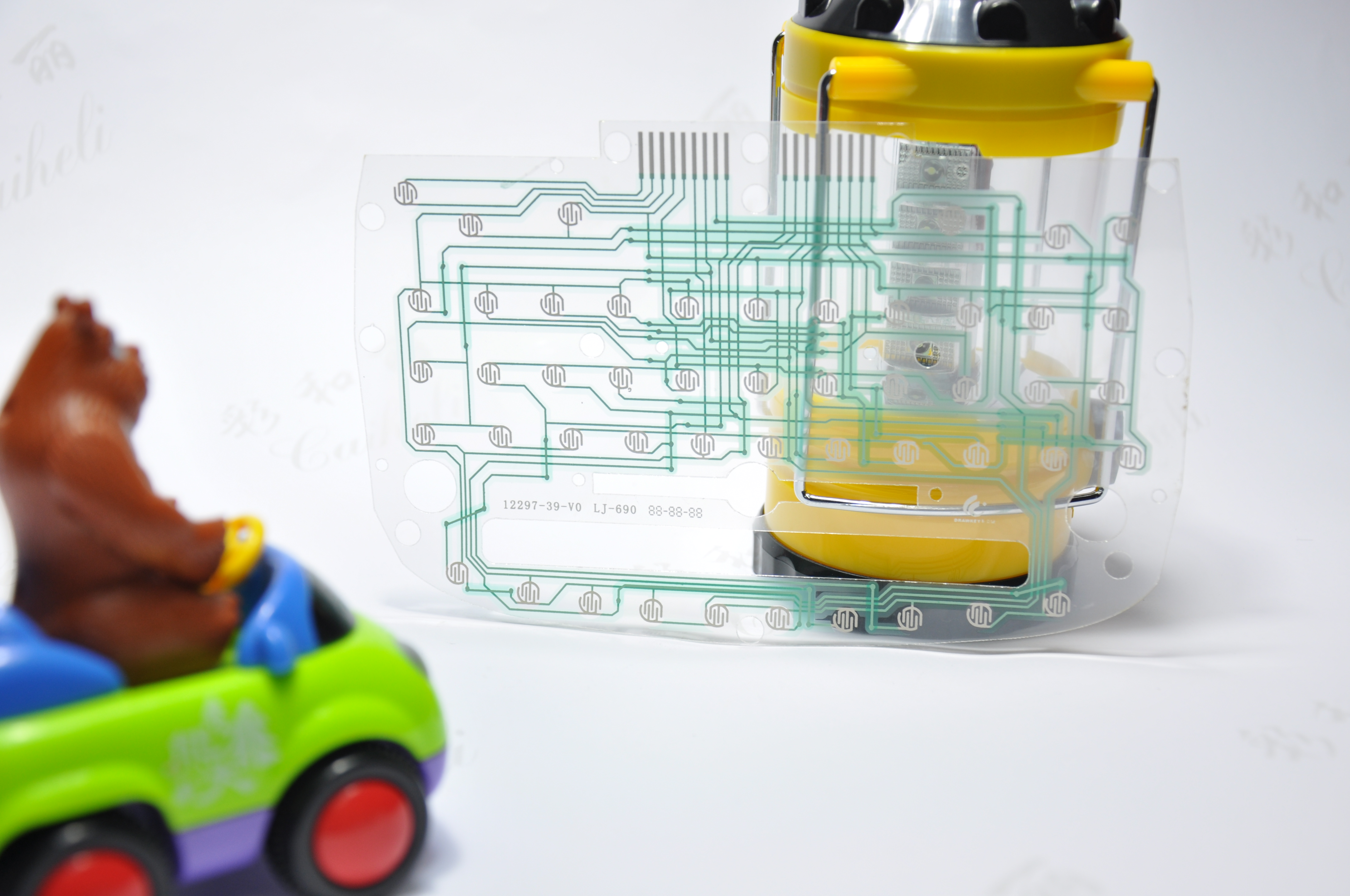 PET銀漿薄膜線路-深圳薄膜線路板-深圳PET玩具薄膜定做