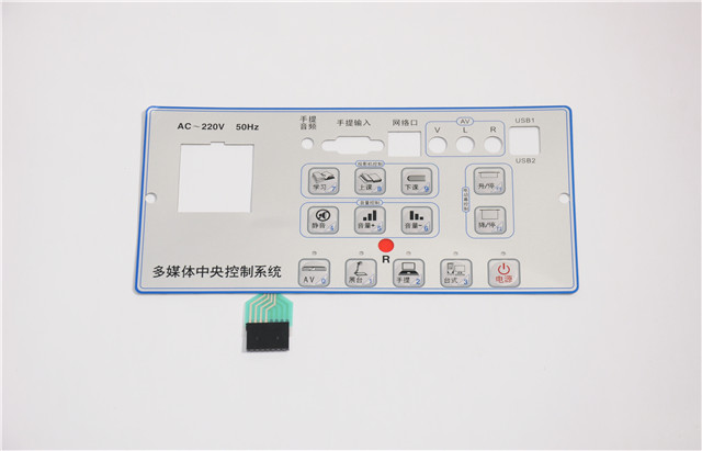 窗口式薄膜開關(guān)-薄膜式按鍵-薄膜觸摸按鍵