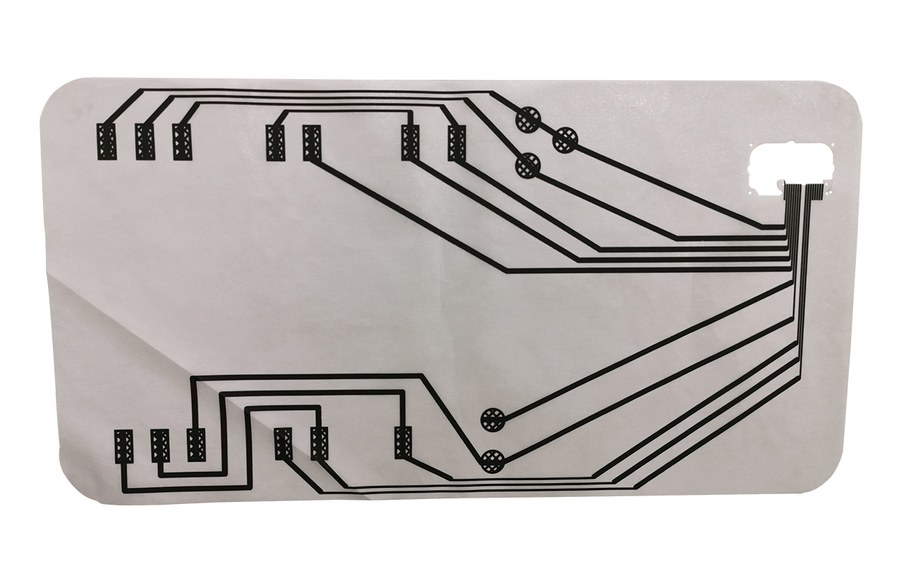 玩具薄膜線路定制-跳舞毯導電膜線路印刷-絲網碳漿導電印刷廠