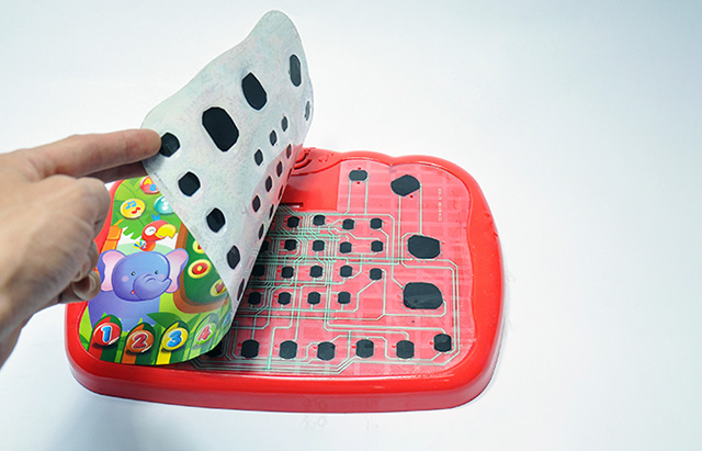 學(xué)習(xí)機(jī)導(dǎo)電線路開關(guān) (2)